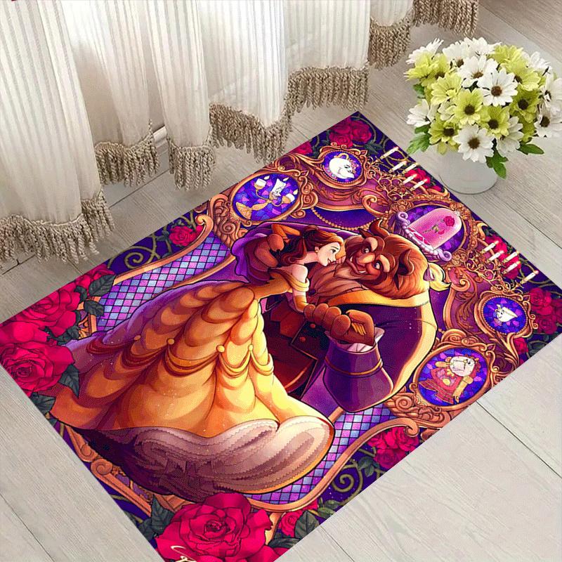 1pc Beauty and the Beast Carpet Area Rug, Bedroom, and Playroom - Durable, Stain-Resistant, and Easy To Clean, Living Room, Laundry Room, Ho 60cm by 90cm
1pc Beauty and the Beast Carpet Area Rug, Bedroom, and Playroom - Durable, Stain-Resistant, and Easy To Clean, Living Room, Laundry Room, Ho 60cm by 90cm