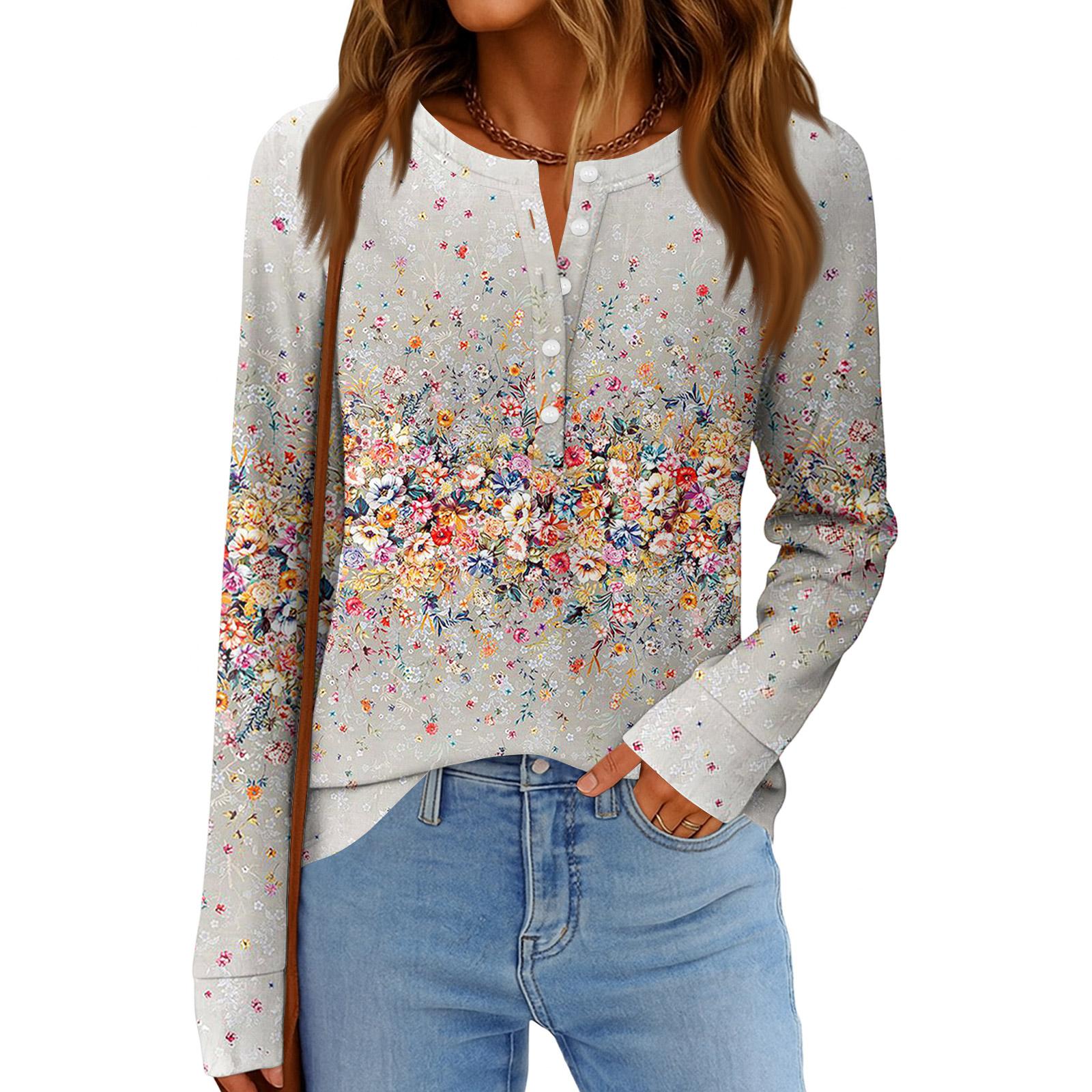 Жіноча мода Вільний топ з довгим рукавом та круглим вирізом на кожен день M хакі
Жіноча мода Вільний топ з довгим рукавом та круглим вирізом на кожен день M хакі