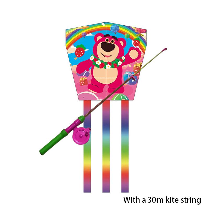 Handheld Mini Childrens Fishing Rod Small Kite Cartoon Pattern Outdoor Toy Style A
Handheld Mini Childrens Fishing Rod Small Kite Cartoon Pattern Outdoor Toy Style A