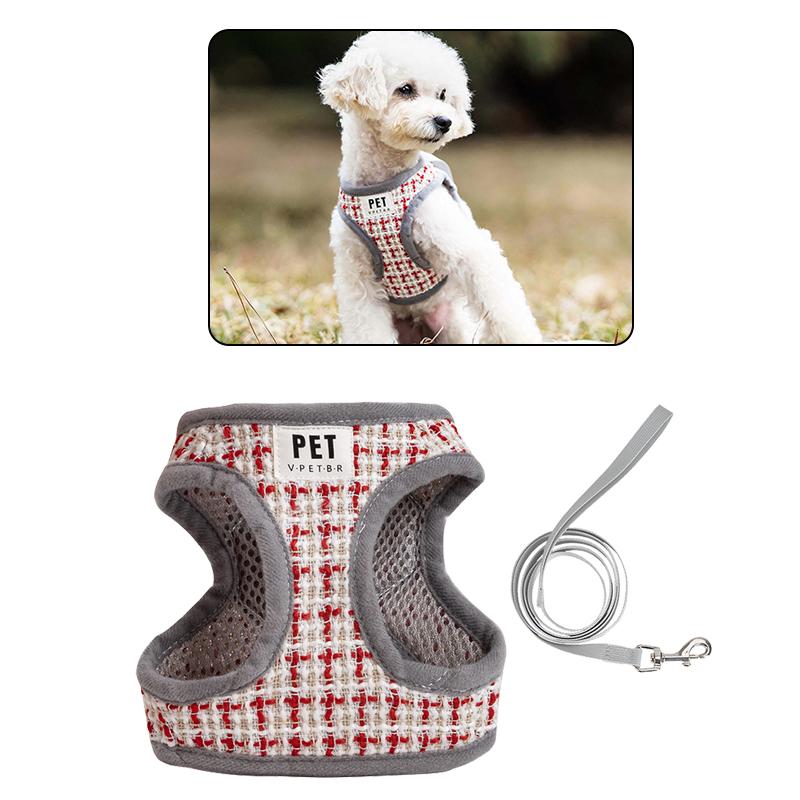 Dog Leash Harness for Small Medium Dogs Adjustable Chest Vest Strap Dog Walking Leash Set Pet Outdoor Supplies S
Dog Leash Harness for Small Medium Dogs Adjustable Chest Vest Strap Dog Walking Leash Set Pet Outdoor Supplies S