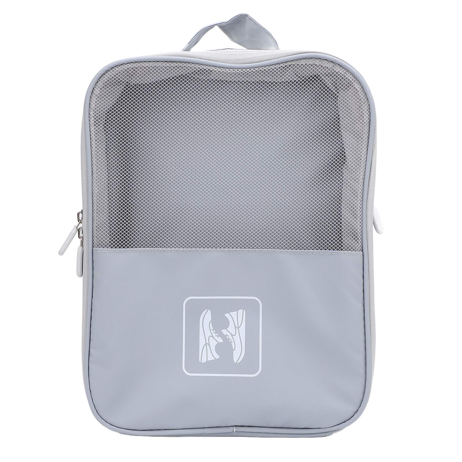 Gray Travel Shoe Bag 3 Layers Holds 3 Pairs of Shoes Dust Resistant Portable Organizer for Suitcase Shoe Storage
Gray Travel Shoe Bag 3 Layers Holds 3 Pairs of Shoes Dust Resistant Portable Organizer for Suitcase Shoe Storage