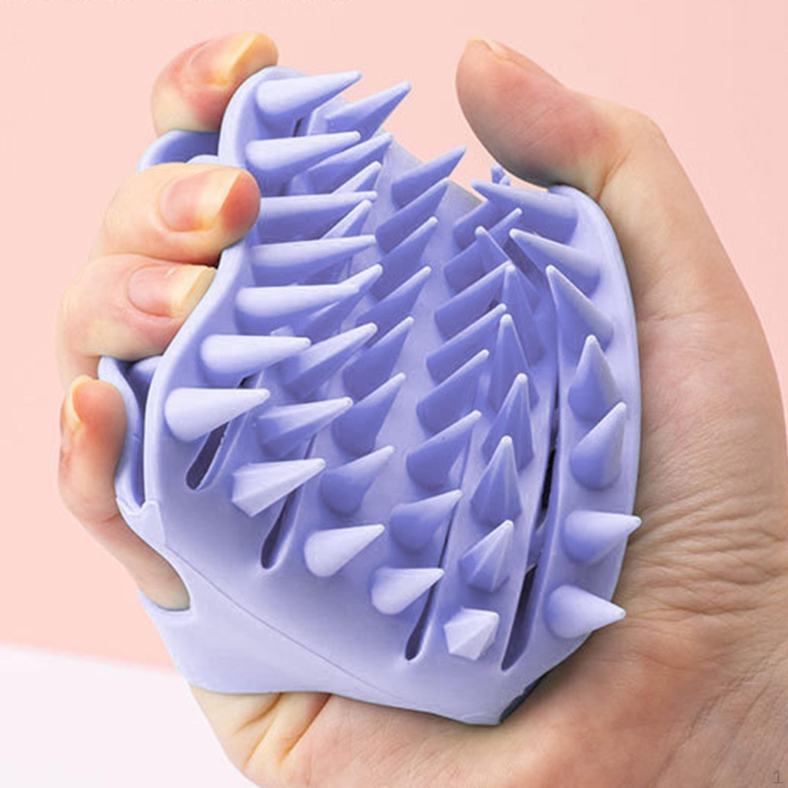 Щетка для очищения волос для массажа кожи головы, компактный инструмент для дома и путешествий фиолетовый
Щетка для очищения волос для массажа кожи головы, компактный инструмент для дома и путешествий фиолетовый