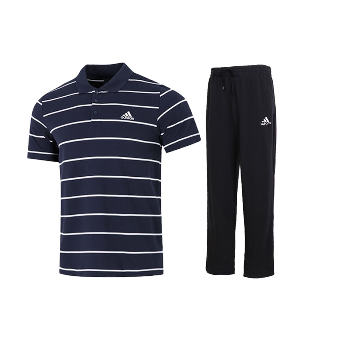 Adidas Printed Logo Striped Short Sleeve Polo Shirt Sports Elastic Waist Long Pants Set Men Set Navy-Blue Black HE7434+GK9273 XL
Adidas Printed Logo Striped Short Sleeve Polo Shirt Sports Elastic Waist Long Pants Set Men Set Navy-Blue Black HE7434+GK9273 XL