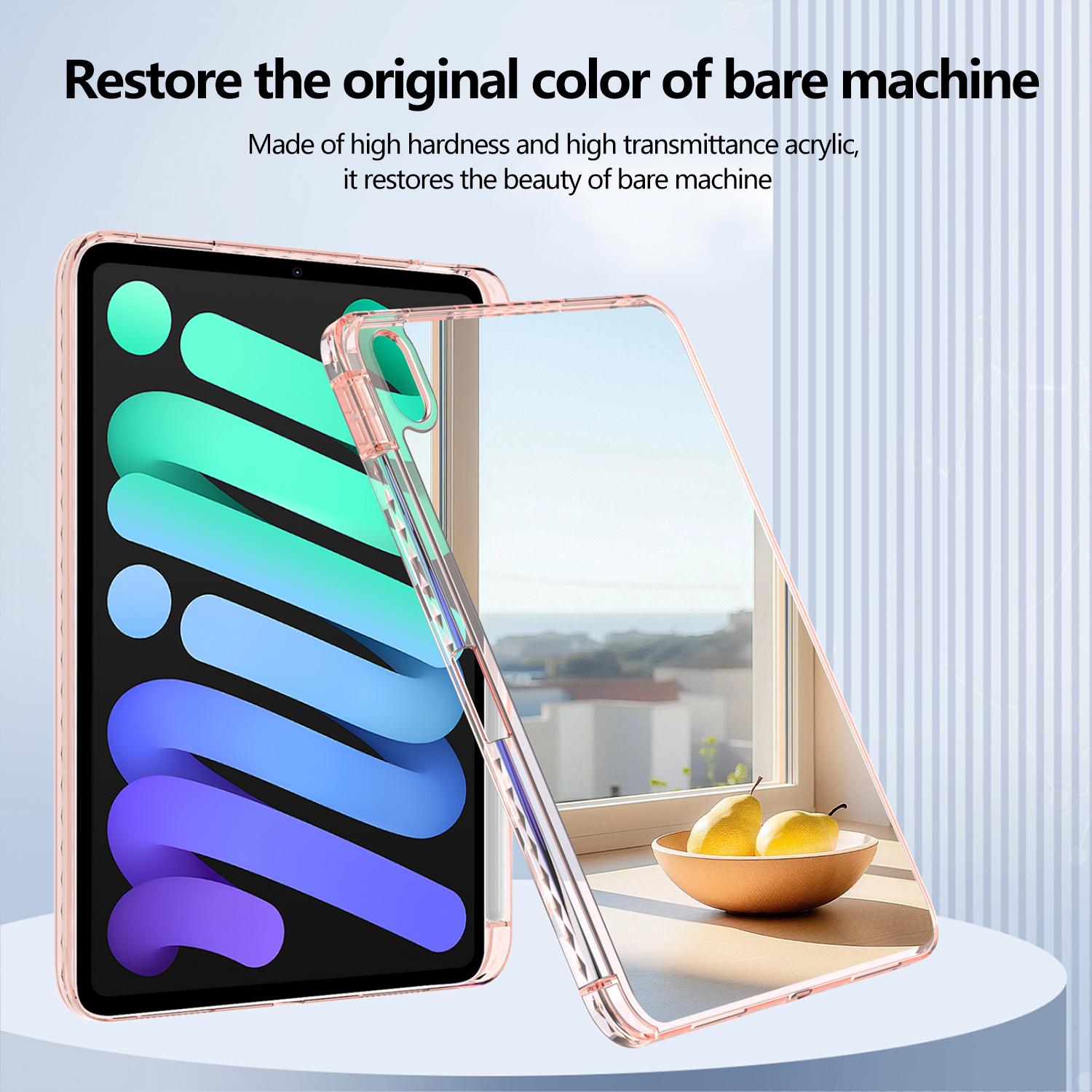Mirror Acrylic TPU Tablet Case with Pen Slot For iPad Air 11 (2025)/(2024)/Air (2022)/(2020)/Pro 11 (2022)/(2021)/(2020)/(2018) White
Mirror Acrylic TPU Tablet Case with Pen Slot For iPad Air 11 (2025)/(2024)/Air (2022)/(2020)/Pro 11 (2022)/(2021)/(2020)/(2018) White