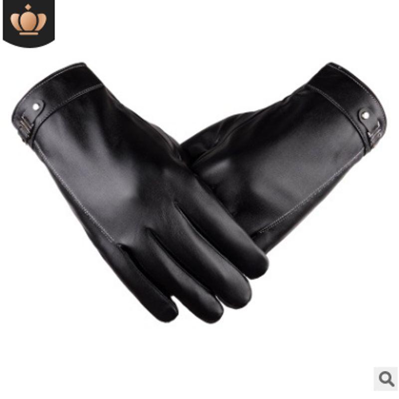 2018 Winter Glove PU Leather Phone Screen Touch Men Gloves Black All yards
2018 Winter Glove PU Leather Phone Screen Touch Men Gloves Black All yards