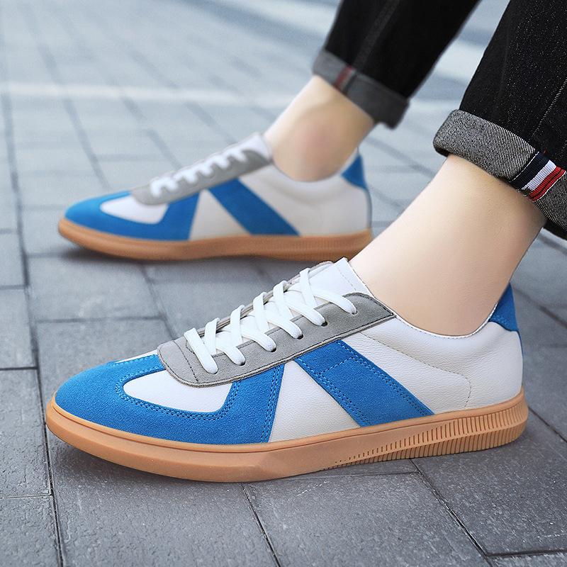 Round head board shoes sports men s shoes casual shallow mouth white shoes training shoes retro leather men 44 чорний
Round head board shoes sports men s shoes casual shallow mouth white shoes training shoes retro leather men 44 чорний