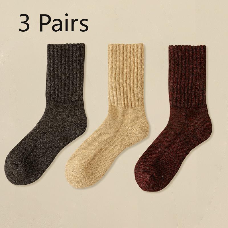 3 Pairs of Men s Winter Thick Wool Ring Cold Insulation Warm Velvet Loose Snow Tube Socks 3 Pairs
3 Pairs of Men s Winter Thick Wool Ring Cold Insulation Warm Velvet Loose Snow Tube Socks 3 Pairs