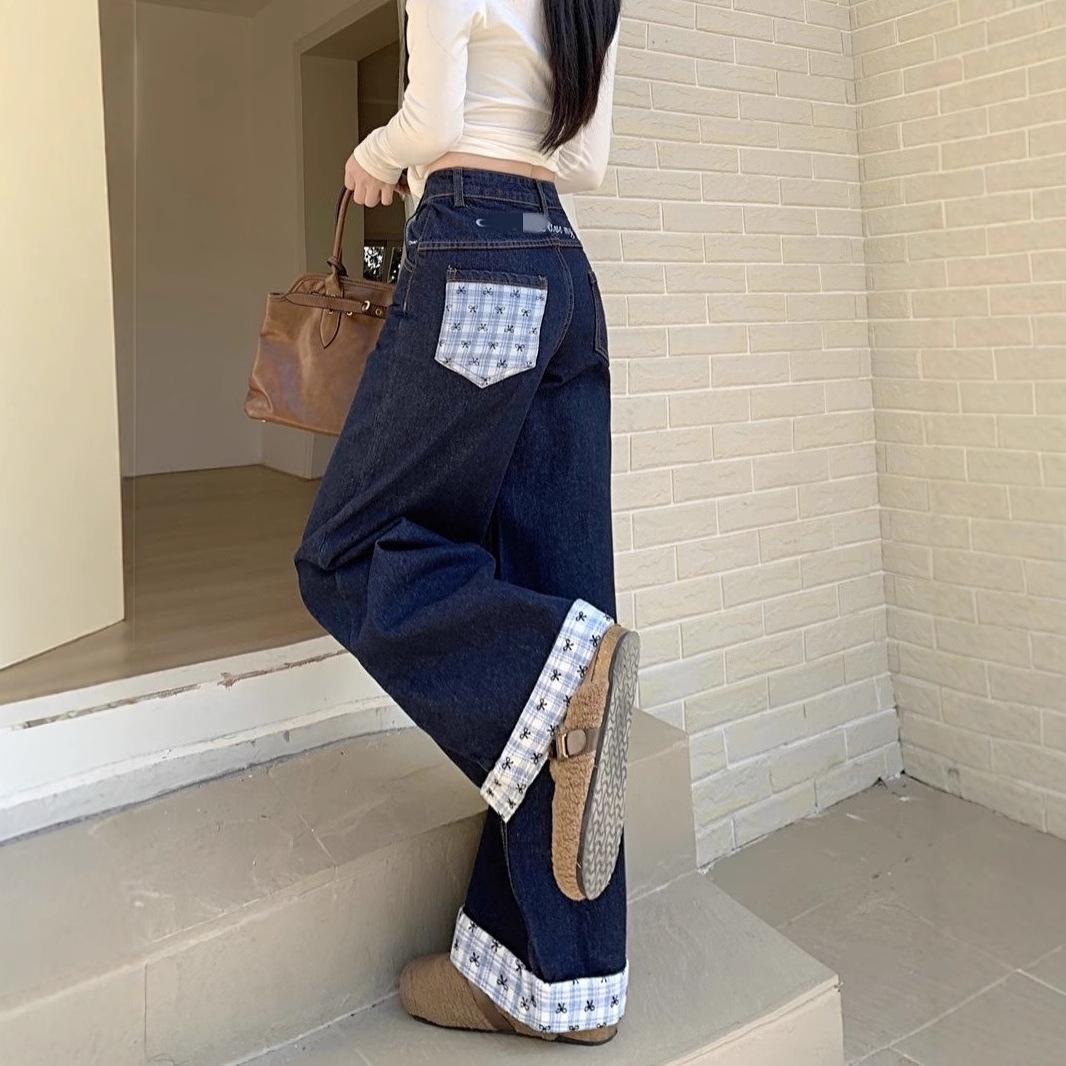 Women s Plus Size Blue Wide Leg Jeans for Spring and Autumn XL: Height 155-165CM (121-131 lbs)
Women s Plus Size Blue Wide Leg Jeans for Spring and Autumn XL: Height 155-165CM (121-131 lbs)