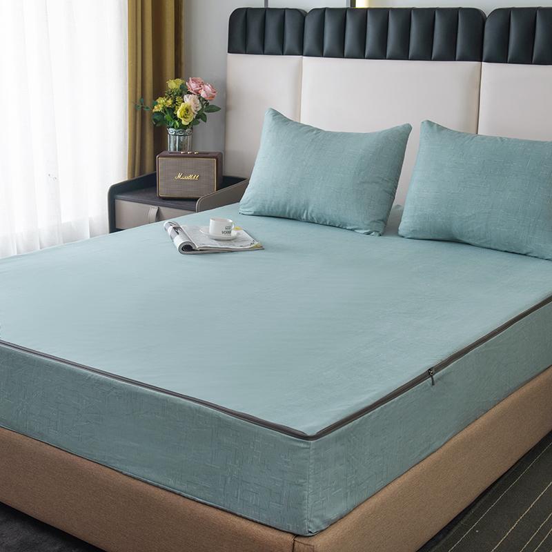 Mattress Cover Six Side Zipper All-inclusive Mattress Protector Cover Queen Customized Quilted Bed Fitted Sheet Easy Disassemble 150x200x25cm-1PC
Mattress Cover Six Side Zipper All-inclusive Mattress Protector Cover Queen Customized Quilted Bed Fitted Sheet Easy Disassemble 150x200x25cm-1PC