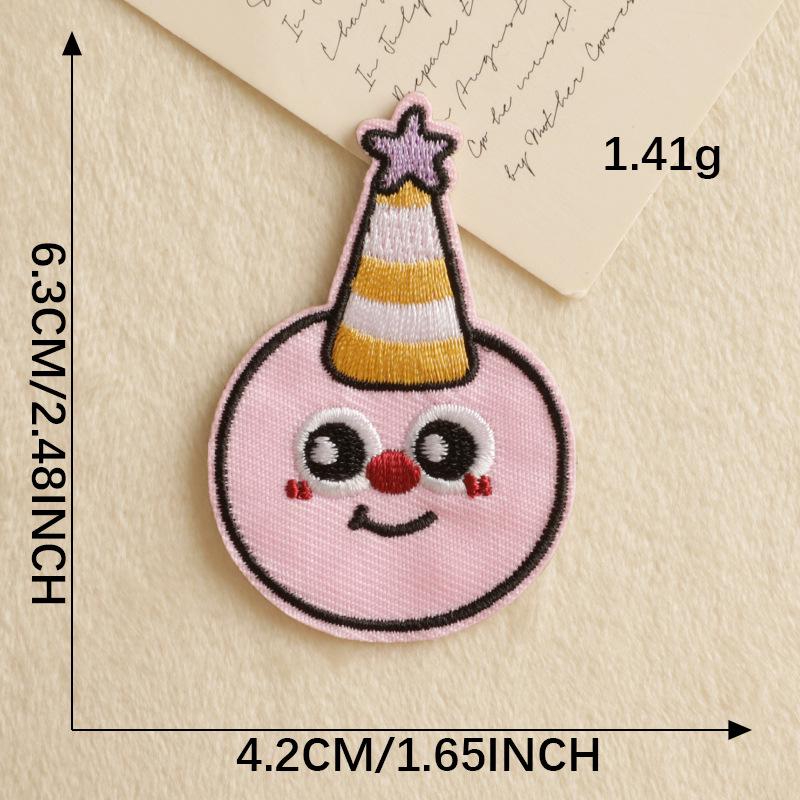 Самоклеящаяся мультяшная вышитая нашивка в виде еды - DIY аппликация для одежды, оригинальный тканевый лейбл-аксессуар
Самоклеящаяся мультяшная вышитая нашивка в виде еды - DIY аппликация для одежды, оригинальный тканевый лейбл-аксессуар