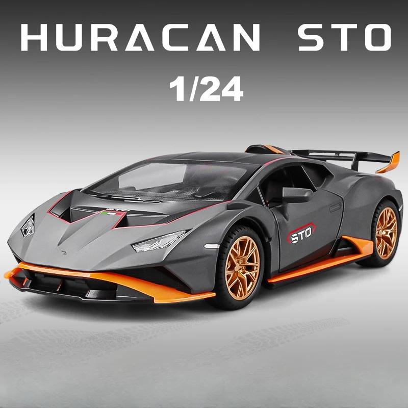 1/24 Scale Huracan STO 2021 Alloy Model Sport Car Toy Diecast Metal With Pull Back Sound light Vehicle for Kids Gifts Collection серый
1/24 Scale Huracan STO 2021 Alloy Model Sport Car Toy Diecast Metal With Pull Back Sound light Vehicle for Kids Gifts Collection серый
