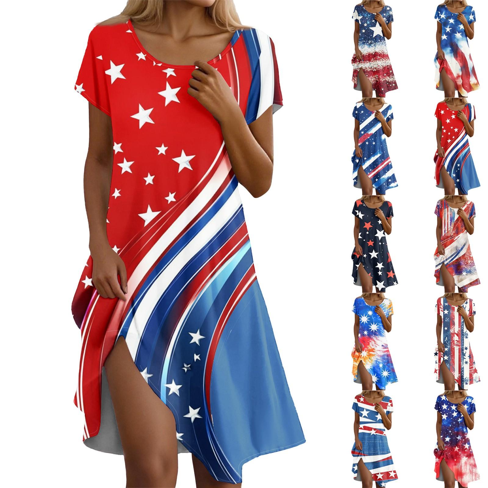 Short Sleeve Boho Dress For Women Casual Loose Fit Summer Sundress Print Dress With Pockets S
Short Sleeve Boho Dress For Women Casual Loose Fit Summer Sundress Print Dress With Pockets S