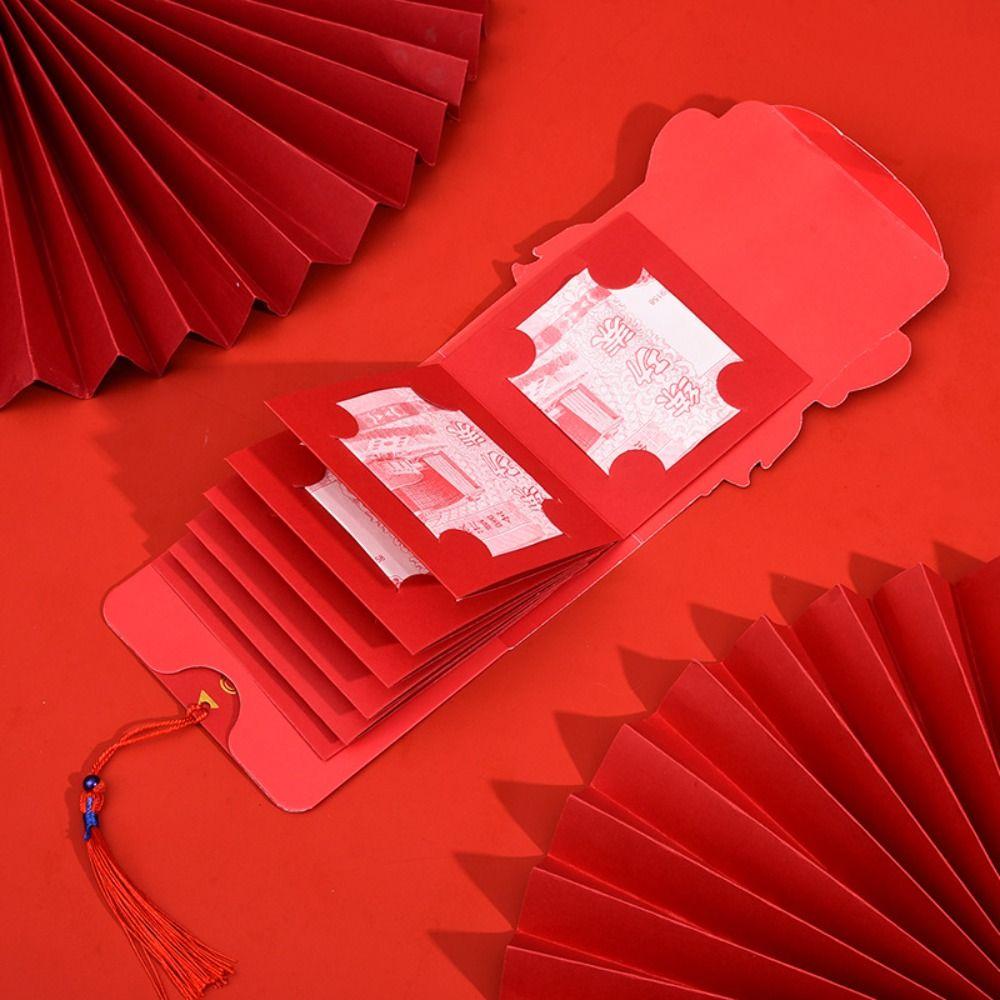 Dragon Pattern Pull-out Money Pocket Luck Money Bag Blessing Bag 6 Slots Red Pocket New Year Gifts
Dragon Pattern Pull-out Money Pocket Luck Money Bag Blessing Bag 6 Slots Red Pocket New Year Gifts