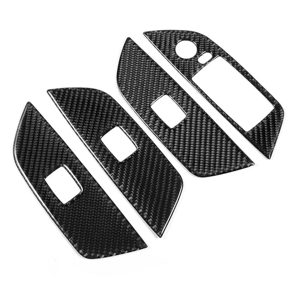 Carbon Fiber Window Lifter Switch Panel Trim Cover without Folding Fit for X1 E84 11‑15 LHD
Carbon Fiber Window Lifter Switch Panel Trim Cover without Folding Fit for X1 E84 11‑15 LHD