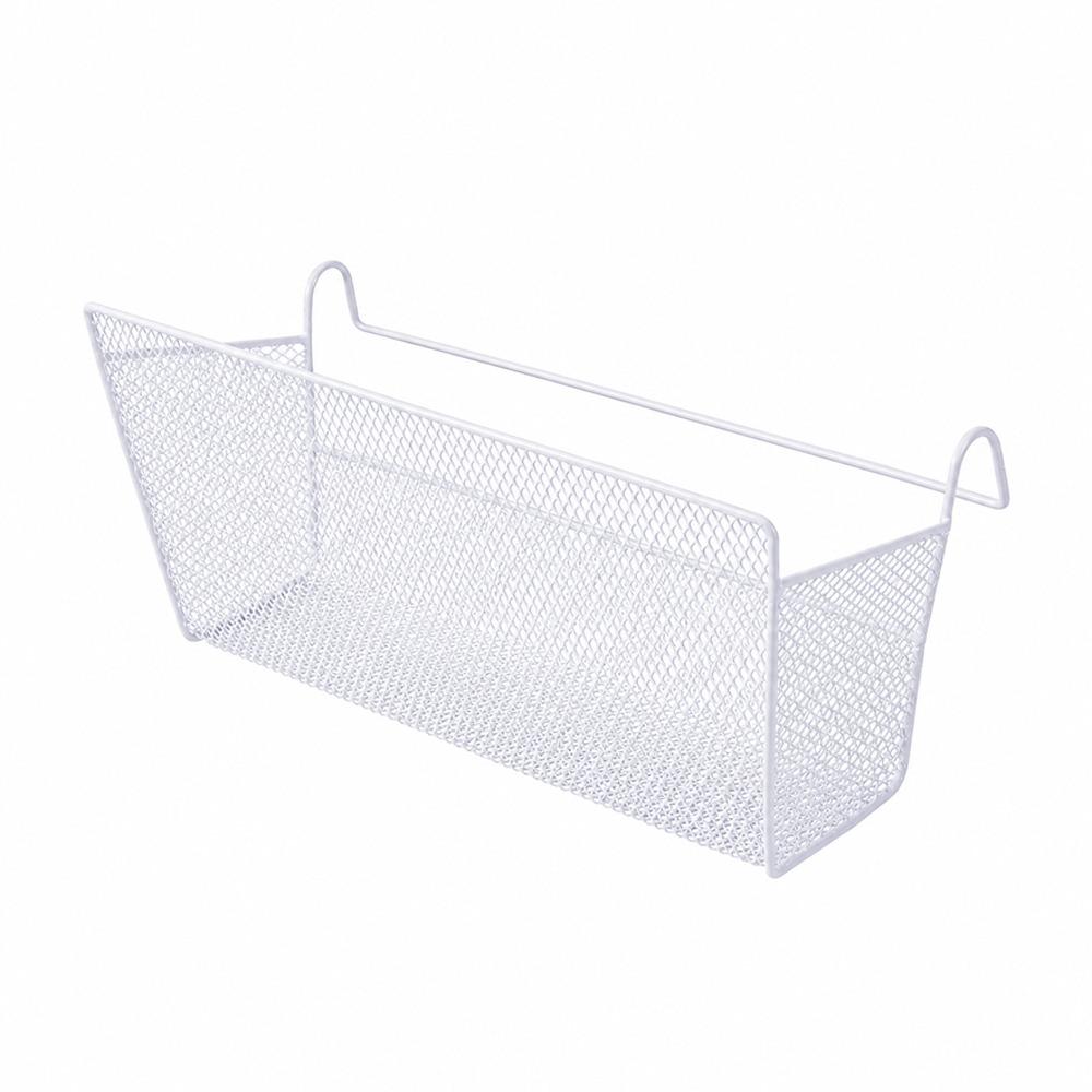 Heavy-Duty Sundries Storage Basket Large Capacity Bedside Organizer Metal Organizer Bunk Bed білий
Heavy-Duty Sundries Storage Basket Large Capacity Bedside Organizer Metal Organizer Bunk Bed білий