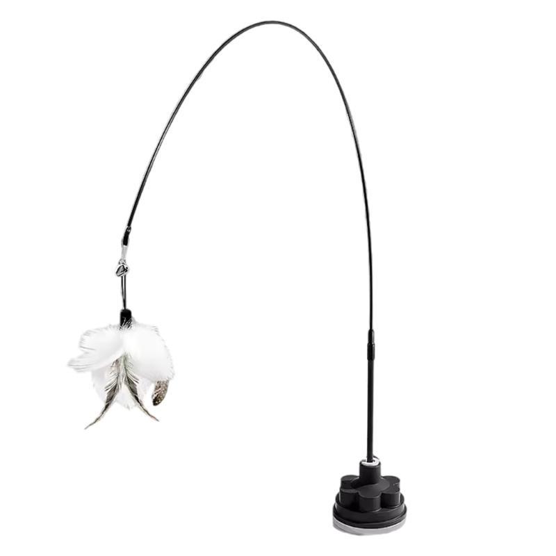 Suction Cup Cats Teasing Toy With Feathered Rotating Safe Teaser for Pet
Suction Cup Cats Teasing Toy With Feathered Rotating Safe Teaser for Pet