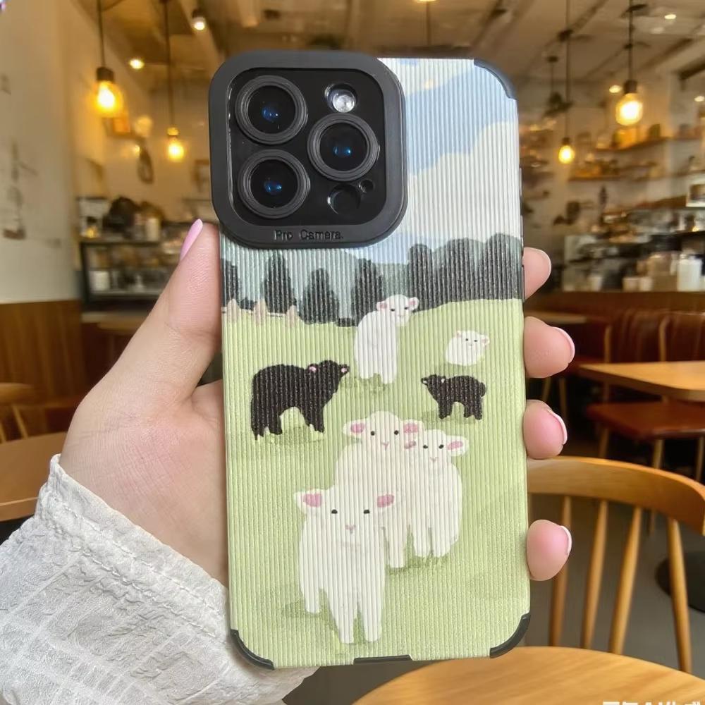 Cute Cartoon Sheep Silicone Case For iPhone 15 13 14 Pro Max 16 Plus 17 Air 11 12 Mini Soft Leather Shockproof Full Cover iPhone XS Max
Cute Cartoon Sheep Silicone Case For iPhone 15 13 14 Pro Max 16 Plus 17 Air 11 12 Mini Soft Leather Shockproof Full Cover iPhone XS Max