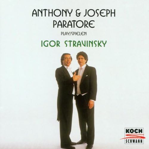 CD STRAVINSKY; A&J PARATORE - Stravinsky;Conc.for 2 Pianos 314382 Japan Classical Used
CD STRAVINSKY; A&J PARATORE - Stravinsky;Conc.for 2 Pianos 314382 Japan Classical Used