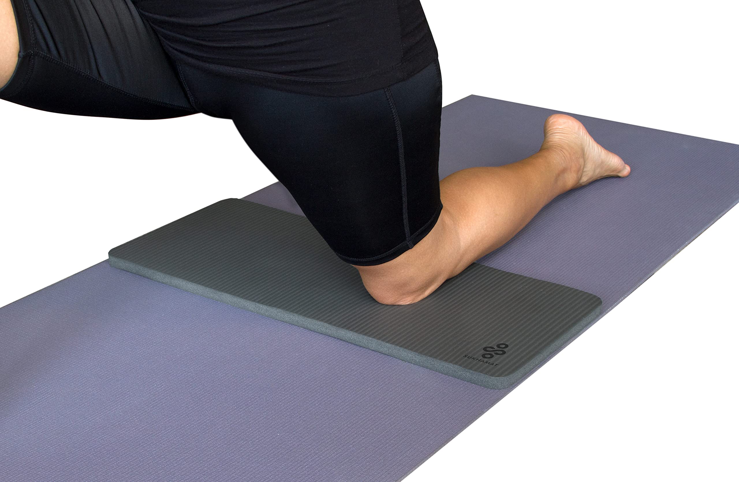 SukhaMat Yoga Knee Pads 15mm Thickes Лучшие Йога Knee Pads для фитнеса Упражнения Точки давления Дополняют полноразмерную йогу - (5/8 дюйма) -
SukhaMat Yoga Knee Pads 15mm Thickes Лучшие Йога Knee Pads для фитнеса Упражнения Точки давления Дополняют полноразмерную йогу - (5/8 дюйма) -
