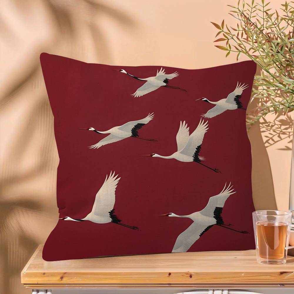 Japanese Flying Cranes White Bird Pillow Anime Pillow Sofa Bed Head Pillow Cover Cushion Cover Fashion 30x30 cm
Japanese Flying Cranes White Bird Pillow Anime Pillow Sofa Bed Head Pillow Cover Cushion Cover Fashion 30x30 cm