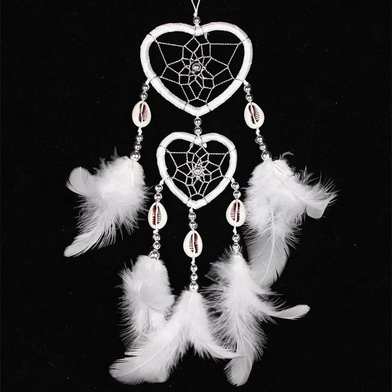 Hollow Out Love Heart Dream Catcher Wind Chimes Hanging Art Gifts Feathers Wrapped Girl Heart Room Dreamcatcher Home Decor белый
Hollow Out Love Heart Dream Catcher Wind Chimes Hanging Art Gifts Feathers Wrapped Girl Heart Room Dreamcatcher Home Decor белый
