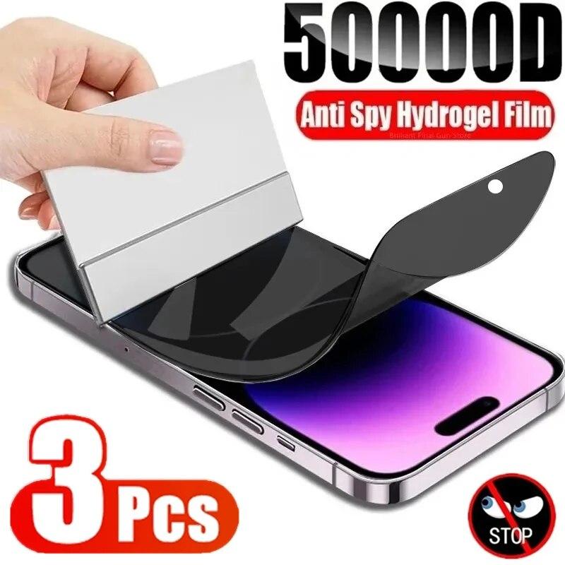 3 шт. антишпионская гидрогелевая пленка для iPhone 15, 14, 13, 12, 11 Pro Max 7, 8 Plus, защитные пленки для экрана конфиденциальности для iPhone 15 Plus XS MAX X XR
3 шт. антишпионская гидрогелевая пленка для iPhone 15, 14, 13, 12, 11 Pro Max 7, 8 Plus, защитные пленки для экрана конфиденциальности для iPhone 15 Plus XS MAX X XR