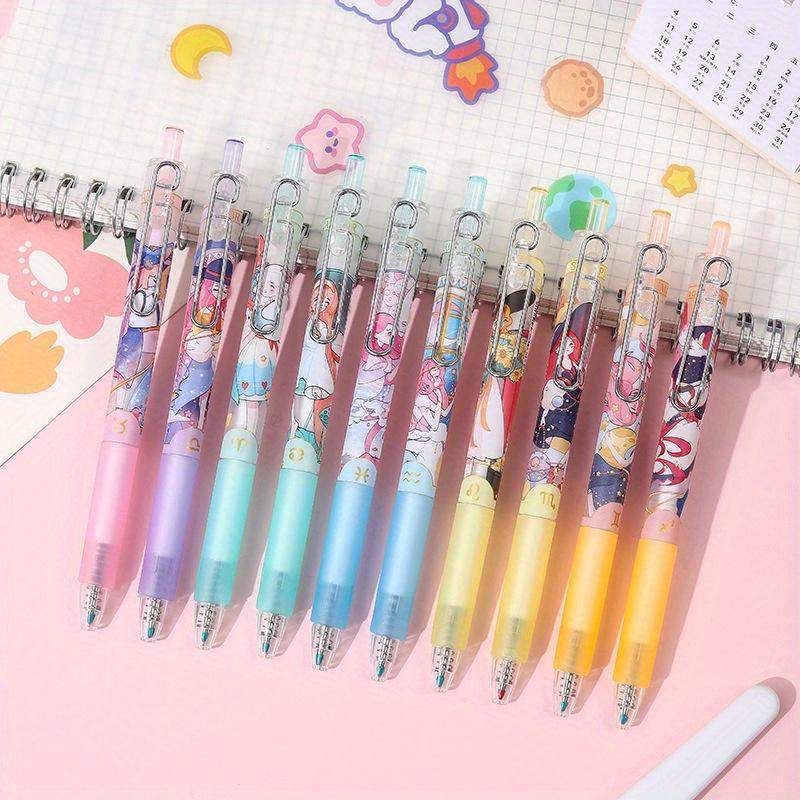 Return to school season 12pcs 0.5mm creative twelve zodiac sign metal hook press pen high appearance fresh neutral pen cute sign pen Random style 12pcs
Return to school season 12pcs 0.5mm creative twelve zodiac sign metal hook press pen high appearance fresh neutral pen cute sign pen Random style 12pcs