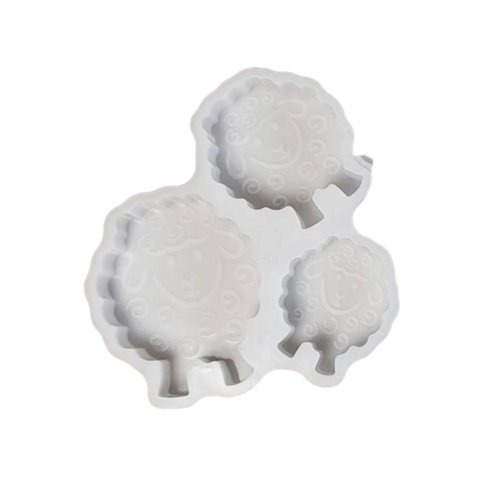 Sheep Shape Silicone Candle Molds for Candle Soap Candy Gypsum Decoration Temperature Resistant Fondant Silicone Mold 1
Sheep Shape Silicone Candle Molds for Candle Soap Candy Gypsum Decoration Temperature Resistant Fondant Silicone Mold 1
