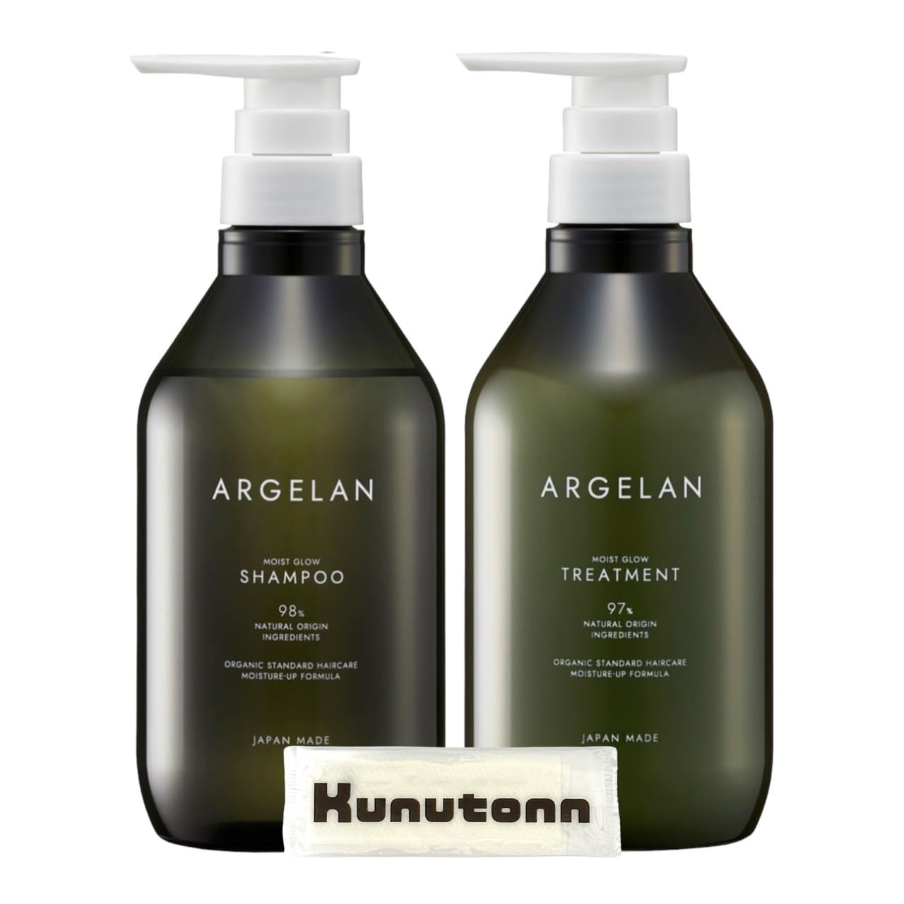 Algiers Moist Glow Shampoo 480ml 1 piece Hair Treatment 480ml 1 piece set Kunutonn original logo wet towel included + +
Algiers Moist Glow Shampoo 480ml 1 piece Hair Treatment 480ml 1 piece set Kunutonn original logo wet towel included + +