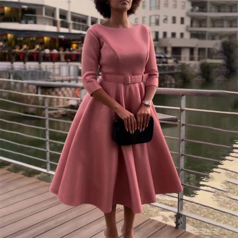 Women Dinner Party Dresses Ladies Gown Skirt Temperament Banquet Formal Dress Women s Dress Lotus root starch + belt S
Women Dinner Party Dresses Ladies Gown Skirt Temperament Banquet Formal Dress Women s Dress Lotus root starch + belt S