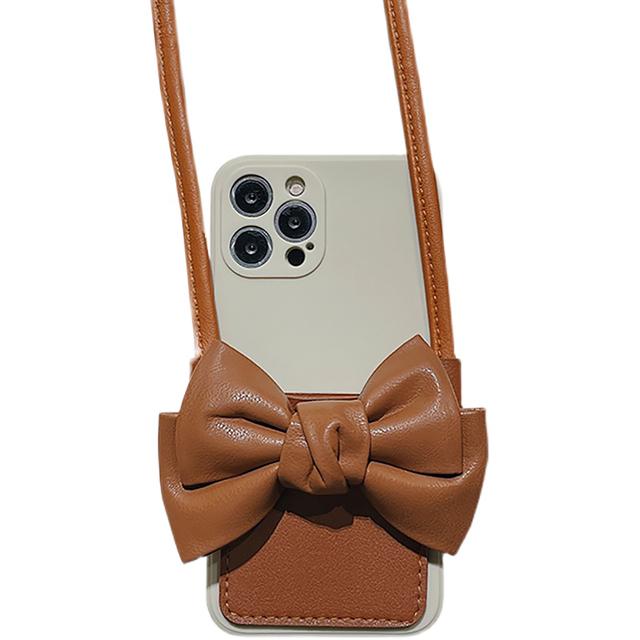 Чехол для телефона из искусственной кожи с 3d милым бантом и ремешком для Iphone 11 12 13 Pro Xs Max X Xr 7 8 Plus, мягкая модная роскошная задняя крышка
Чехол для телефона из искусственной кожи с 3d милым бантом и ремешком для Iphone 11 12 13 Pro Xs Max X Xr 7 8 Plus, мягкая модная роскошная задняя крышка