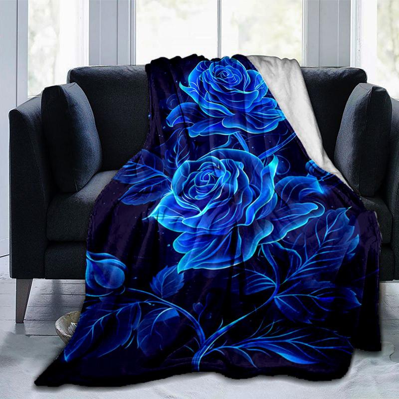 1pc. Glowing Blue Rose Art Blanket - Home Decor, Office Throw, Outdoor Gift, All Season Suitablez041707 75x90cm
1pc. Glowing Blue Rose Art Blanket - Home Decor, Office Throw, Outdoor Gift, All Season Suitablez041707 75x90cm