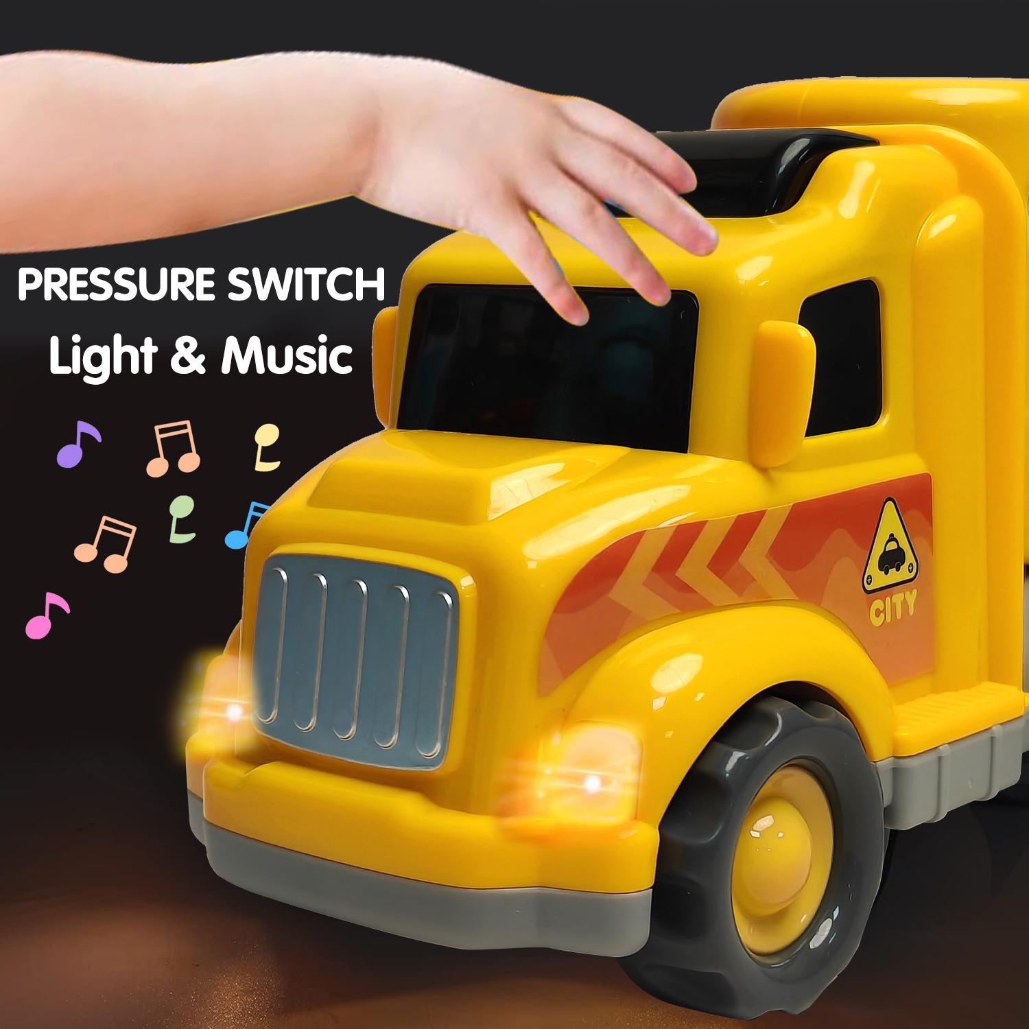 Children Toys Friction Powered Cars Push and Go Trucks Kids Mini Vehicles Set Multi-Color
Children Toys Friction Powered Cars Push and Go Trucks Kids Mini Vehicles Set Multi-Color
