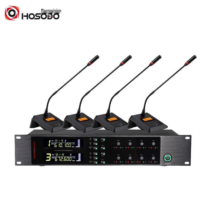HOSODO HSD-T4010Y One-to-Four Gooseneck Microphone (CN version)
HOSODO HSD-T4010Y One-to-Four Gooseneck Microphone (CN version)