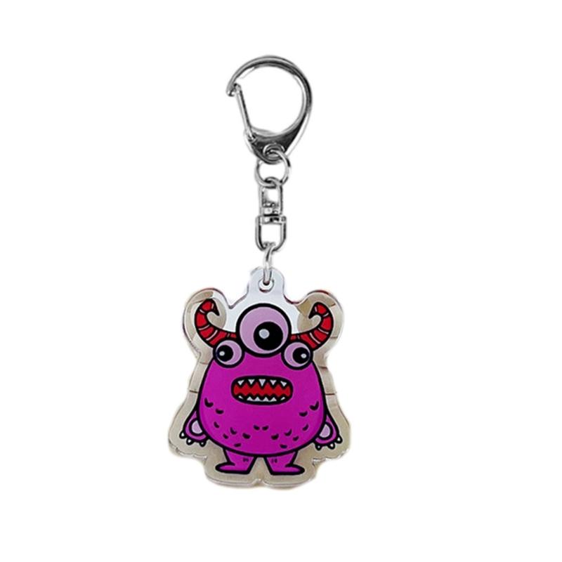 Cute Cartoon Keychain Pendant Keychain Transparent Acrylic Monsters Keychain for Keys Bags Backpack Pendant Keyring
Cute Cartoon Keychain Pendant Keychain Transparent Acrylic Monsters Keychain for Keys Bags Backpack Pendant Keyring
