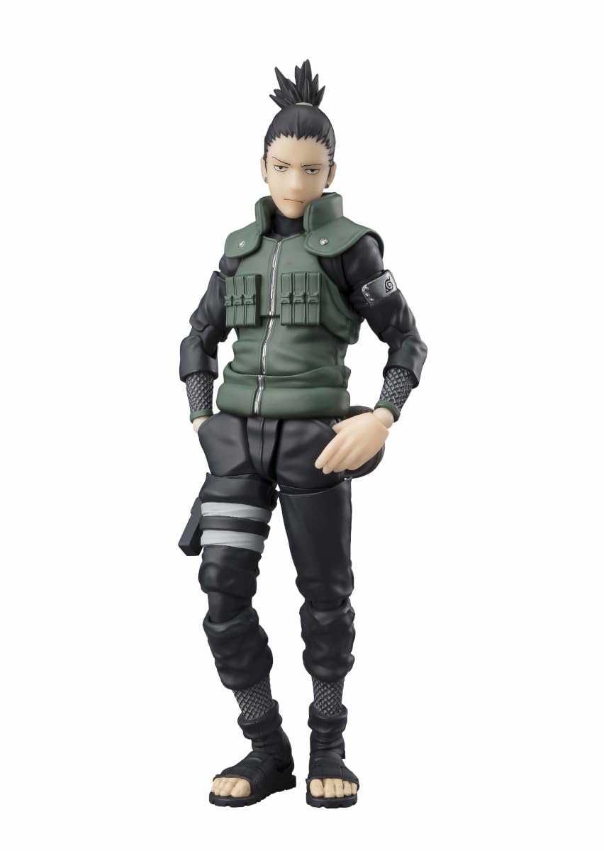 TAMASHII NATIONS S.H.Figuarts NARUTO Shippuden Shikamaru Nara -The Brain That Sees Ahead-Approximately 145mm PVC & ABS Painted Movable Figure
TAMASHII NATIONS S.H.Figuarts NARUTO Shippuden Shikamaru Nara -The Brain That Sees Ahead-Approximately 145mm PVC & ABS Painted Movable Figure