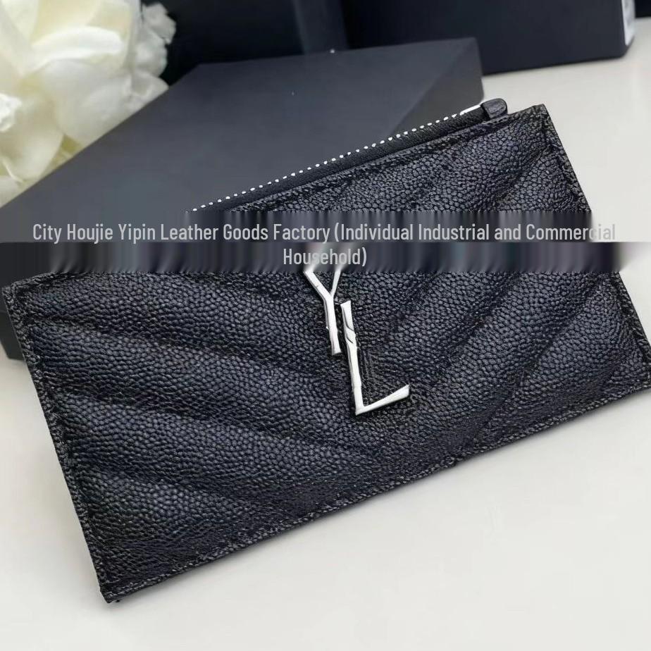 YSL Сочетание кошелька для карт на молнии и кошелька для монет из кожи с эффектом икры 13×8×2 cm
YSL Сочетание кошелька для карт на молнии и кошелька для монет из кожи с эффектом икры 13×8×2 cm