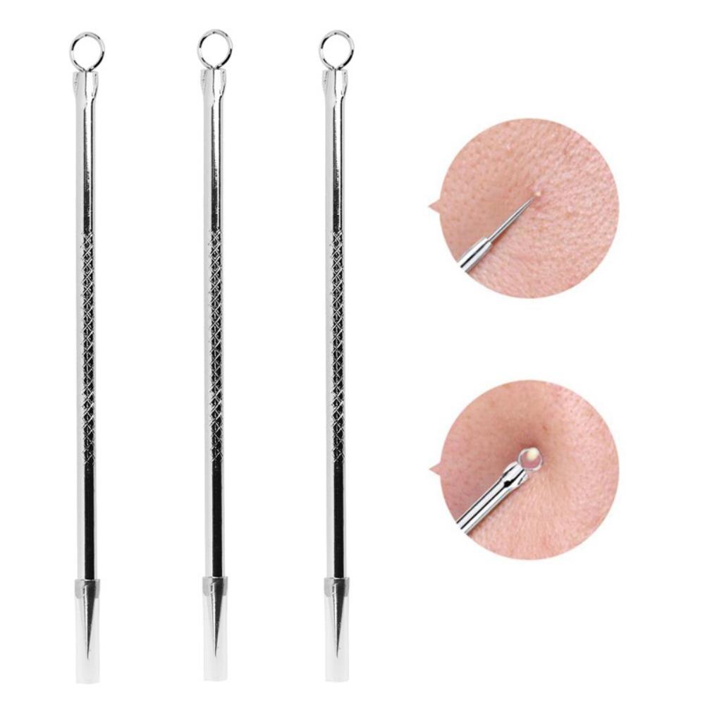 Stainless Steel Skin Care Face Care Blackhead Remover Acne Blemish Extractor Blackhead Needles
Stainless Steel Skin Care Face Care Blackhead Remover Acne Blemish Extractor Blackhead Needles