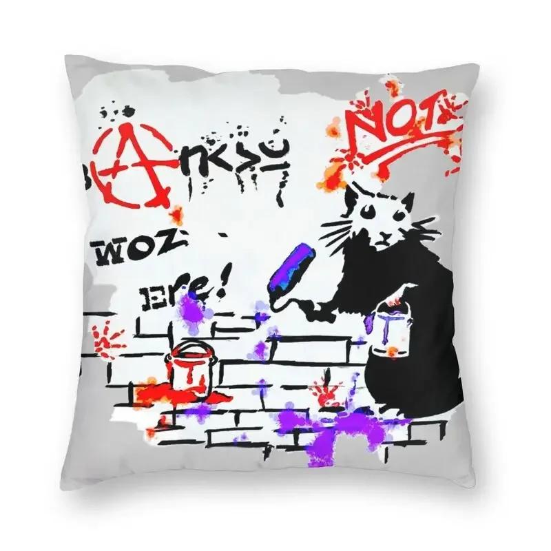Classic Banksy Street Graffiti Pop Art Square Throw Pillow Case Home Decorative Girl With Red Balloon Cushion Cover for Sofa Car 12x12Inch
Classic Banksy Street Graffiti Pop Art Square Throw Pillow Case Home Decorative Girl With Red Balloon Cushion Cover for Sofa Car 12x12Inch