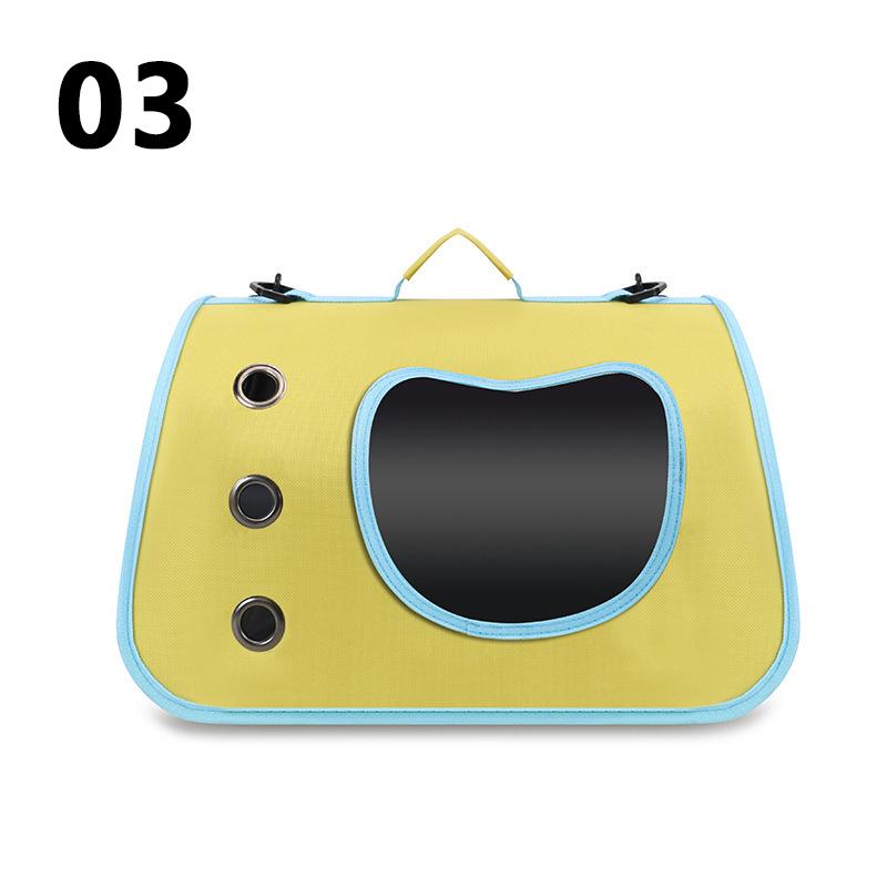 Pet Outing Portable Cat Dogs Handbag Summer Breathable Carrier Travel Puppy Kitten Single Shoulder Bag Pet Carrying Bag Supplies
Pet Outing Portable Cat Dogs Handbag Summer Breathable Carrier Travel Puppy Kitten Single Shoulder Bag Pet Carrying Bag Supplies