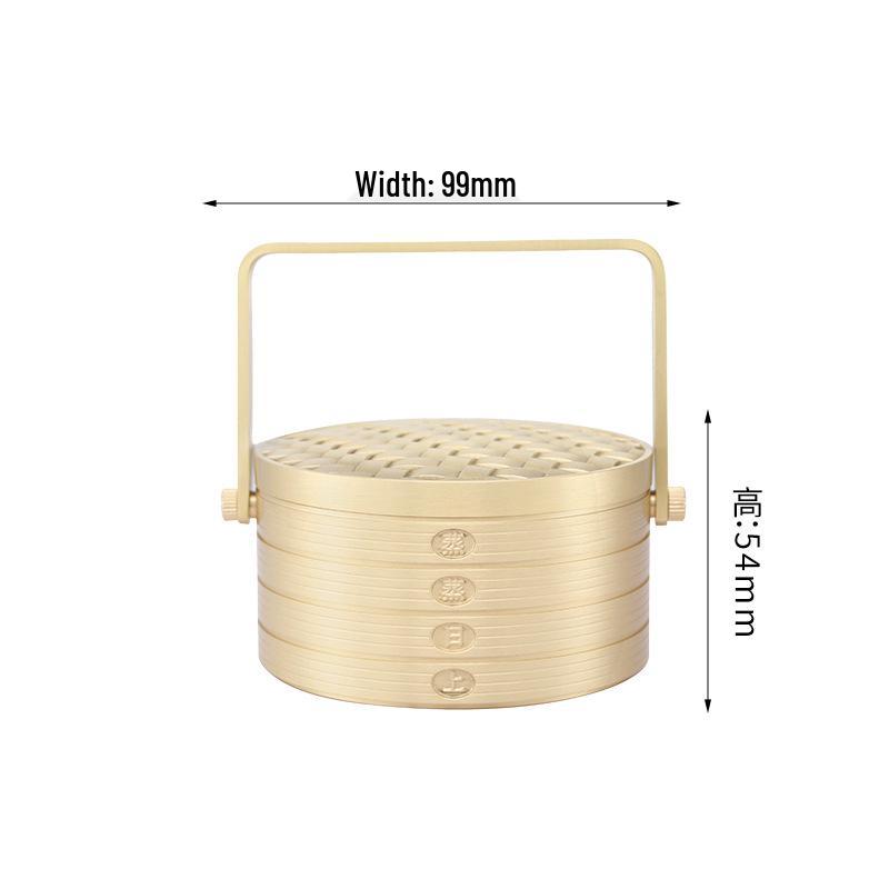 Steaming Day Brass Storage Box: Chinese Style Home Ornament for Coffee Table or Tea Can, Elegant Dried Fruit Container чистый/латунный
Steaming Day Brass Storage Box: Chinese Style Home Ornament for Coffee Table or Tea Can, Elegant Dried Fruit Container чистый/латунный