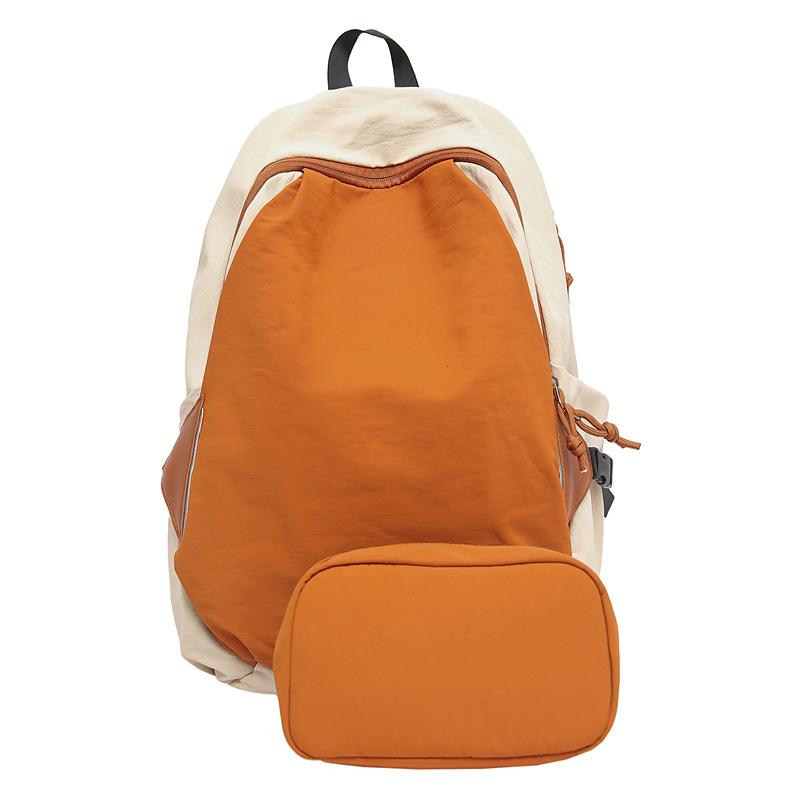 Retro backpack women s fashion new lightweight large-capacity leisure travel student schoolbag boys computer backpack tide single bag помаранчевий
Retro backpack women s fashion new lightweight large-capacity leisure travel student schoolbag boys computer backpack tide single bag помаранчевий