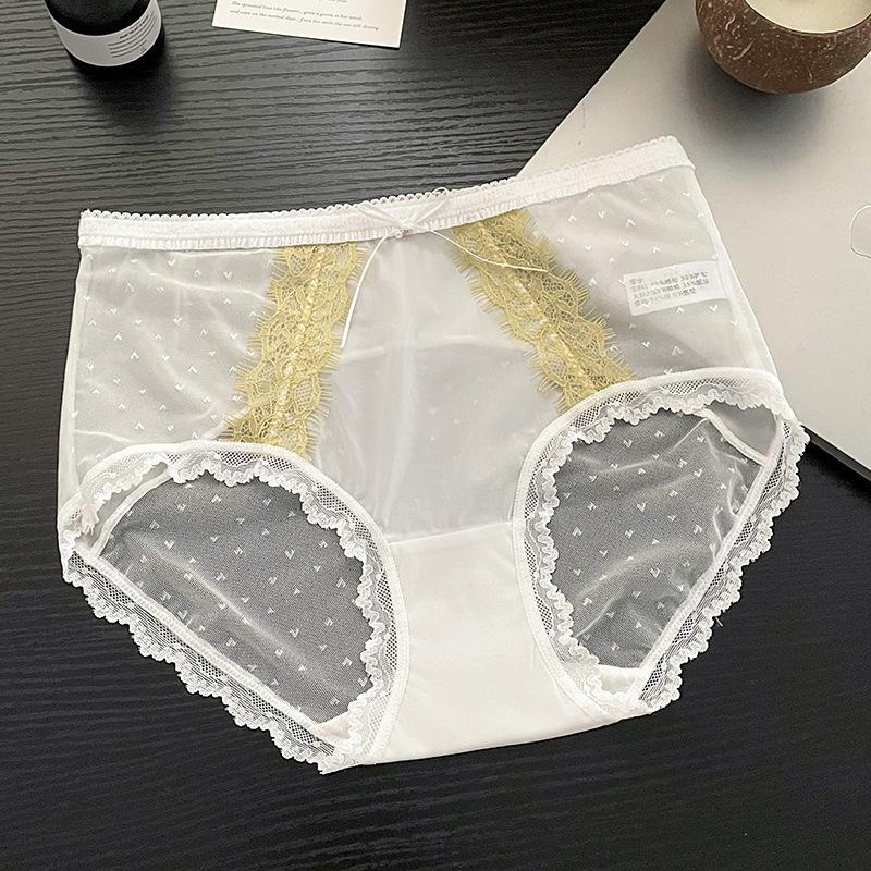 Ladies Summer Fashion Clash Color Eyelash Lace Sexy Pure Desire Satin Triangle Briefs XL білий
Ladies Summer Fashion Clash Color Eyelash Lace Sexy Pure Desire Satin Triangle Briefs XL білий