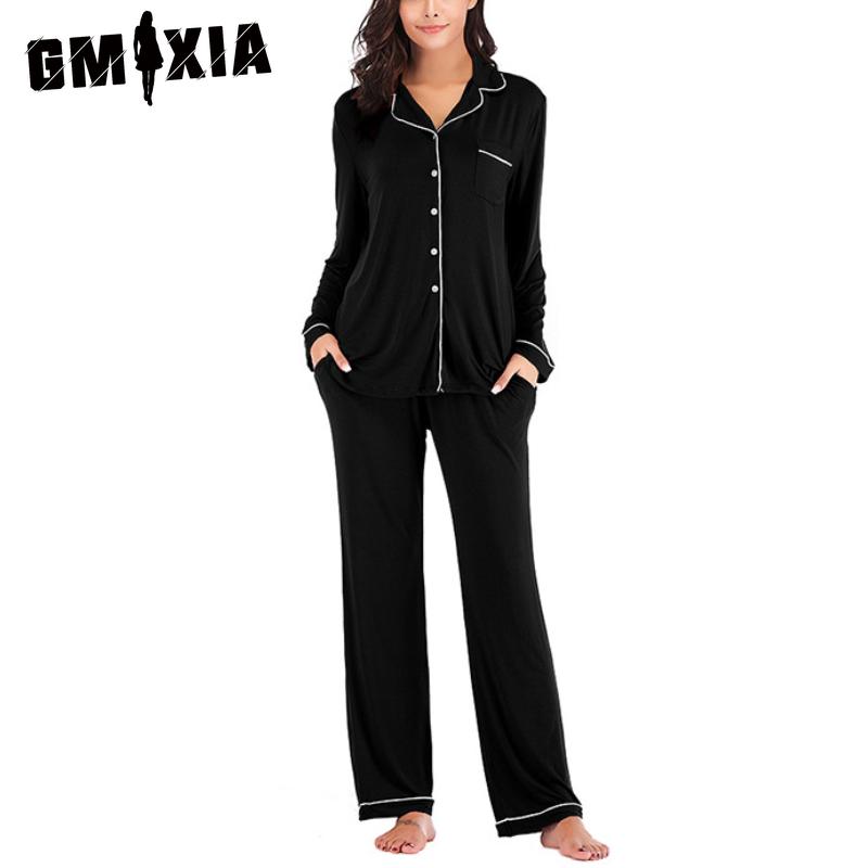 GMXIA Homewear Pajamas Women s Spring and Summer Long-sleeved Cardigan Two-piece Set S фіолетовий
GMXIA Homewear Pajamas Women s Spring and Summer Long-sleeved Cardigan Two-piece Set S фіолетовий