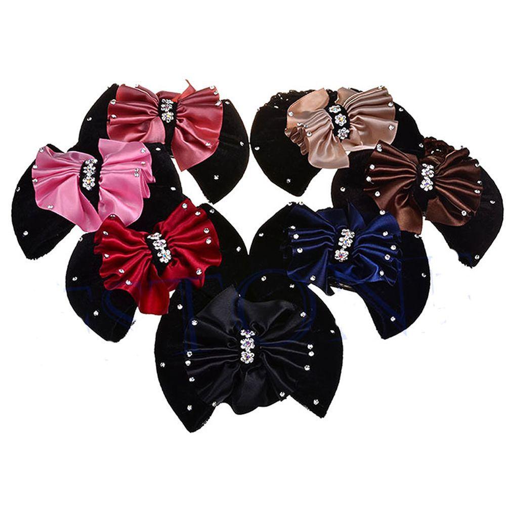 Charm Lady Rhinestone Barrette Bow Hair Accessories Bowknot Net Bun Snood Hair Clip Cover червоний
Charm Lady Rhinestone Barrette Bow Hair Accessories Bowknot Net Bun Snood Hair Clip Cover червоний