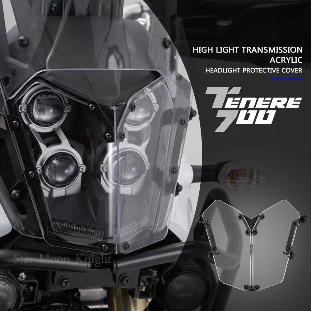 Для Yamaha Tenere 700 TENERE700 XTZ XT700Z T700 T7-аксессуары для мотоциклов, акриловая защита для фар, защита для линз
Для Yamaha Tenere 700 TENERE700 XTZ XT700Z T700 T7-аксессуары для мотоциклов, акриловая защита для фар, защита для линз