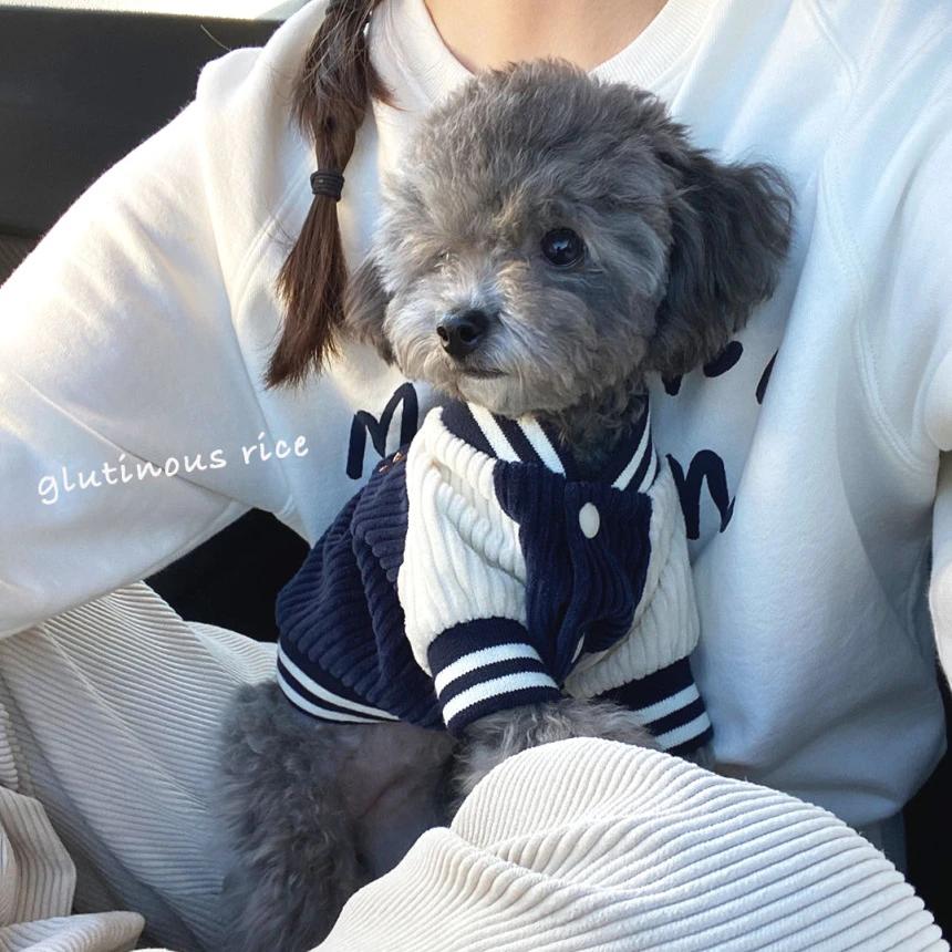 Dog Autumn and Winter Clothes Schnauzer Hiromi Dog Korean Baseball Jacket Teddy Small Dog Pet Cat Warm Clothes Pet Supplies XL
Dog Autumn and Winter Clothes Schnauzer Hiromi Dog Korean Baseball Jacket Teddy Small Dog Pet Cat Warm Clothes Pet Supplies XL