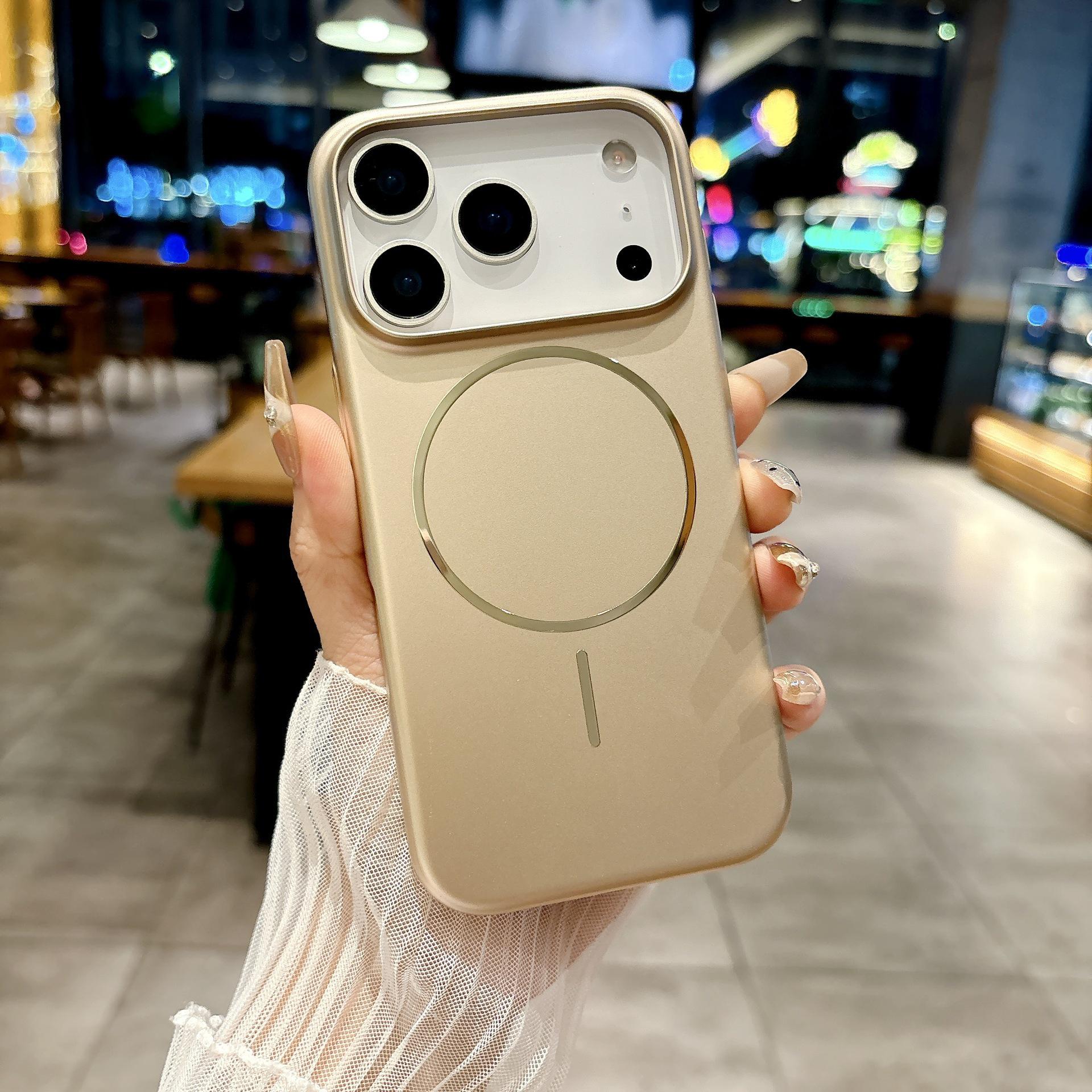 Apple 17Promax Magnetic Metal Circle Phone Case - Ultra-Thin, Skin-Feel, Drop-Proof for iPhone16 iPhone 17 Pro
Apple 17Promax Magnetic Metal Circle Phone Case - Ultra-Thin, Skin-Feel, Drop-Proof for iPhone16 iPhone 17 Pro