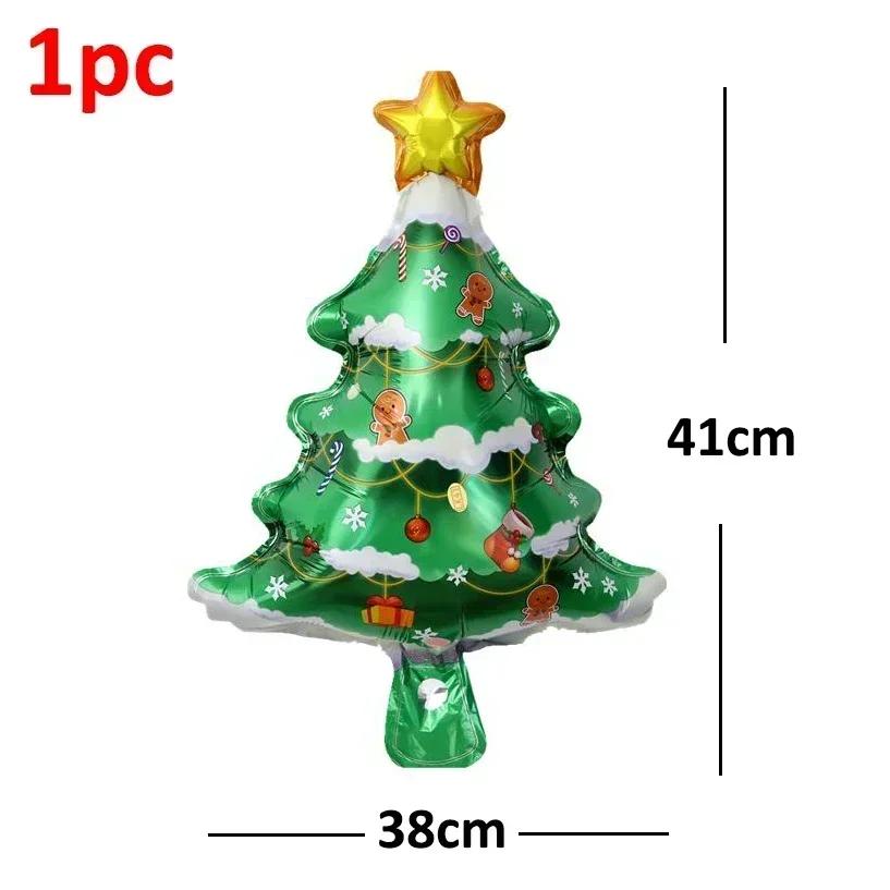 1-15PCS Christmas Balloons Aluminum Foil Small Balloon Toy Xmas Tree Gingerbread Man Santa Birthday Party Holiday Decoration About 38-41cm
1-15PCS Christmas Balloons Aluminum Foil Small Balloon Toy Xmas Tree Gingerbread Man Santa Birthday Party Holiday Decoration About 38-41cm