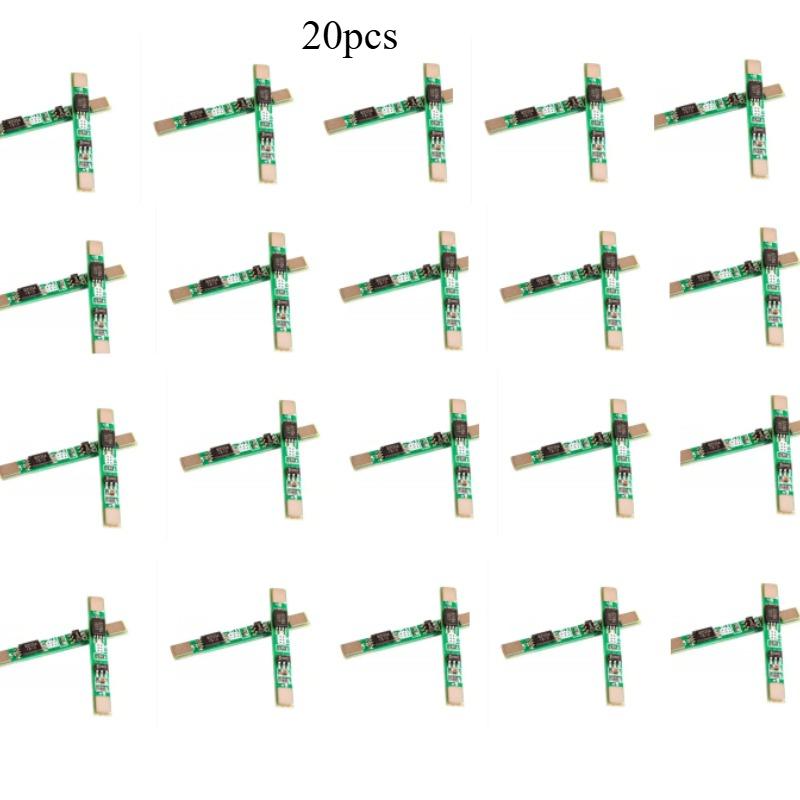 20pcs 1S 3.7V 3A li-ion BMS PCM battery protection board pcm for 18650 lithium ion li battery
20pcs 1S 3.7V 3A li-ion BMS PCM battery protection board pcm for 18650 lithium ion li battery